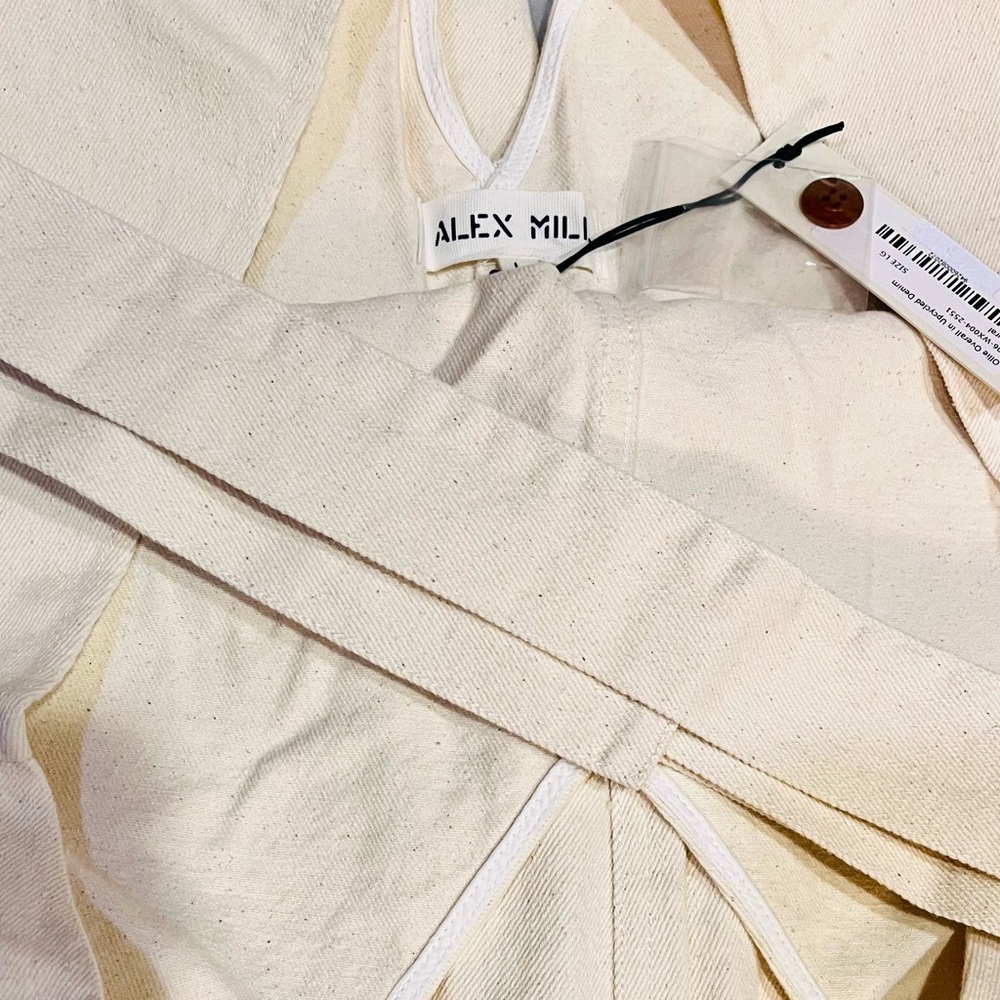 Alex Mill Cream Belted Jumpsuit - Picture 6 of 6
